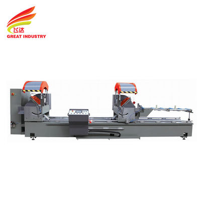 380V 50HZ ALUMINUM WINDOW DOOR MACHINE CNC DOUBLE MITRE SAW