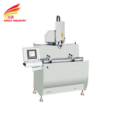 quality Single Head 3 Axis Cnc Upvc Window And Door Machine Profiling Water Slot factory